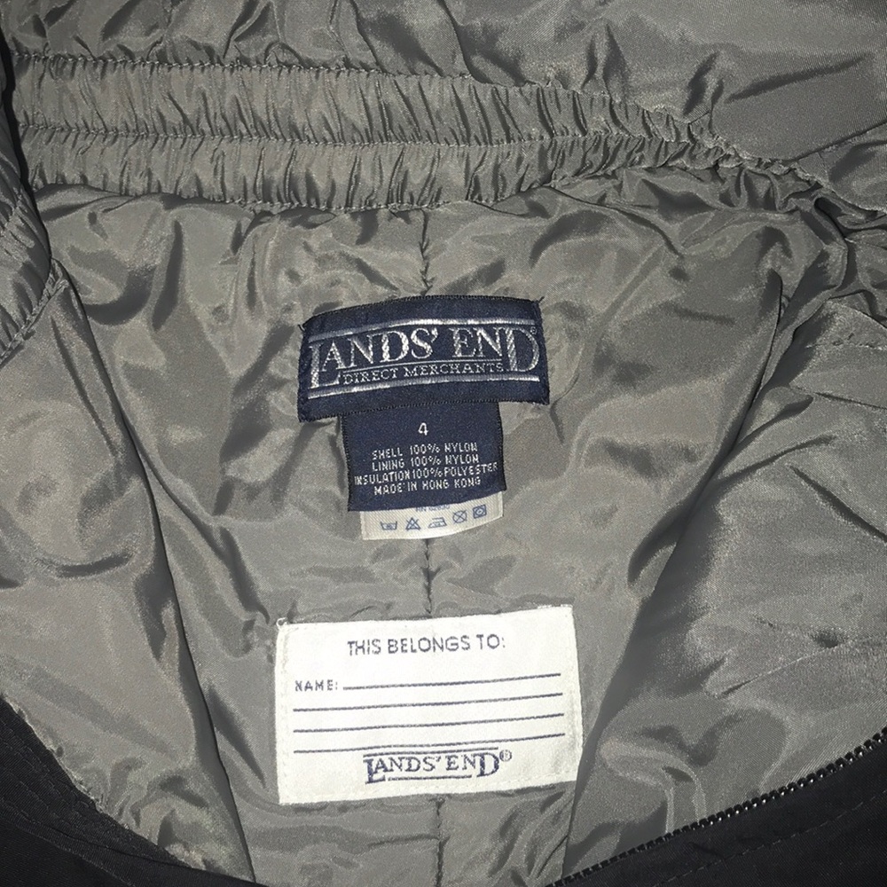 Down snow overalls